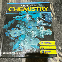 Holt, Rinehart and Winston Modern Chemistry Hardcover Interactive Online