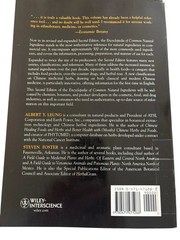 Encyclopedia of Common Natural Ingredients : Used in Food Drugs & Cosmetics