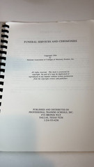 Funeral Services & Ceremonies Paperback Spiral Textbook