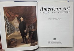 American Art History And Culture Wayne Craven HCDJ Book 2003 Painting Sculpture
