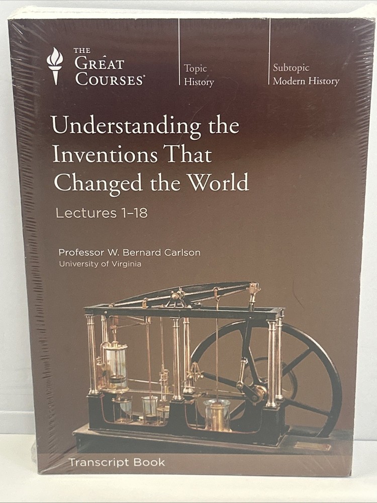 The Great Courses Understanding The Inventions That Changed The World 1-36 New
