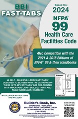 2024 Health Care Facilities Code NFPA 99 Fast-Tabs – INDEX TABS ONLY