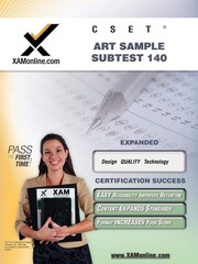 CSET Art Sample Subtest 140 Teacher Certification Test Prep Study Guide (XAM…