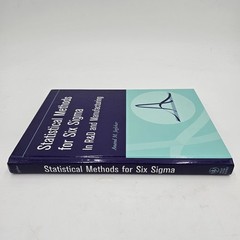 Statistical Methods for Six Sigma Joglekar R&D Manufacturing Wiley HC LIKE NEW