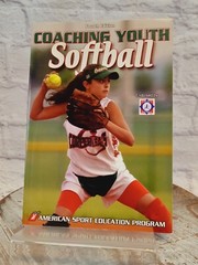 Coaching Youth Girls Softball Lot of 2 Softcover Books Straham American Sport