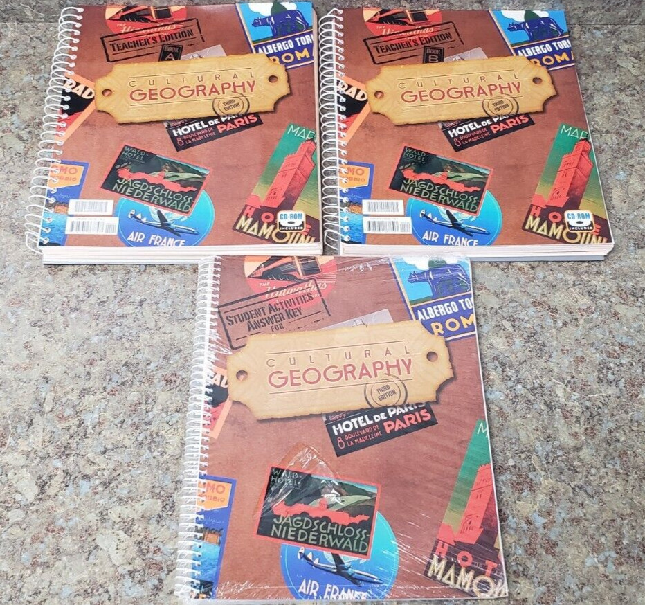 BJU Press Cultural Geography Third Edition: Textbook & Student Activities Book