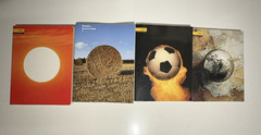 PhotoDisc Resource Book 1,2,6,7 Lot of 4 missing and cut out pages No Disc Read