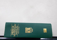 * MERCK VETERINARY MANUAL 9th (50th Anniversary) Edition by Cynthia Kahn (2005)!