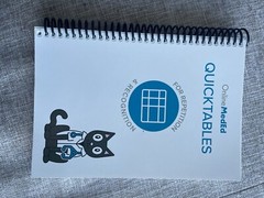 OnlineMedEd Quicktables for Repetition and Recognition