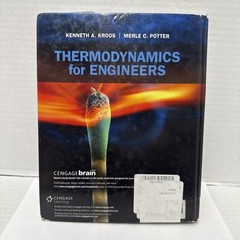 Mindtap Course List Ser.: Thermodynamics for Engineers by Kenneth A. Kroos…
