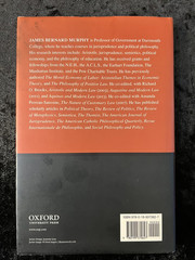 The Philosophy of Customary Law by James Bernard Murphy: Used