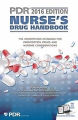 2016 PDR Nurse’s Drug Handbook by Physicians Desk Reference