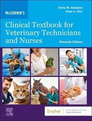 McCurnin’s Clinical Textbook for – Hardcover, by Samples DHSc MPH – Very Good c