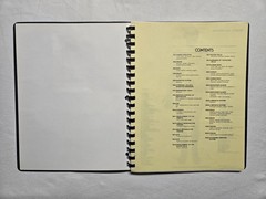 Schick Notebook Charts Human Anatomy Softcover Spiral Bound Book (1987)
