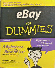 eBay For Dummies – Paperback 2007 Marsha Collier – GOOD #146