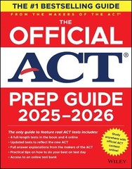 The Official ACT Prep Guide 2025-2026: Book + O…, ACT