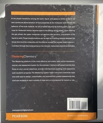 Pearson Physical Chemistry Andrew Cooksy Hardcover International Edition