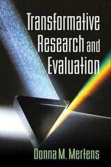 Transformative Research and – Paperback, by Mertens Donna M. – Very Good