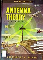 Antenna Theory: Analysis and – Hardcover, by Balanis Constantine A. – Very Good