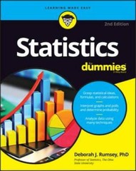 Statistics For Dummies – Paperback By Rumsey, Deborah J. – VERY GOOD