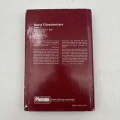 Insect Ultrastructure Vol 2 King Akai | Plenum Press Microscopy Biology