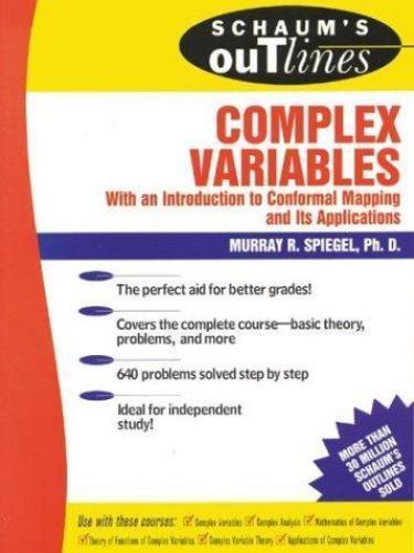 Schaum’s Outline of Complex Variables by Spiegel, Murray R.