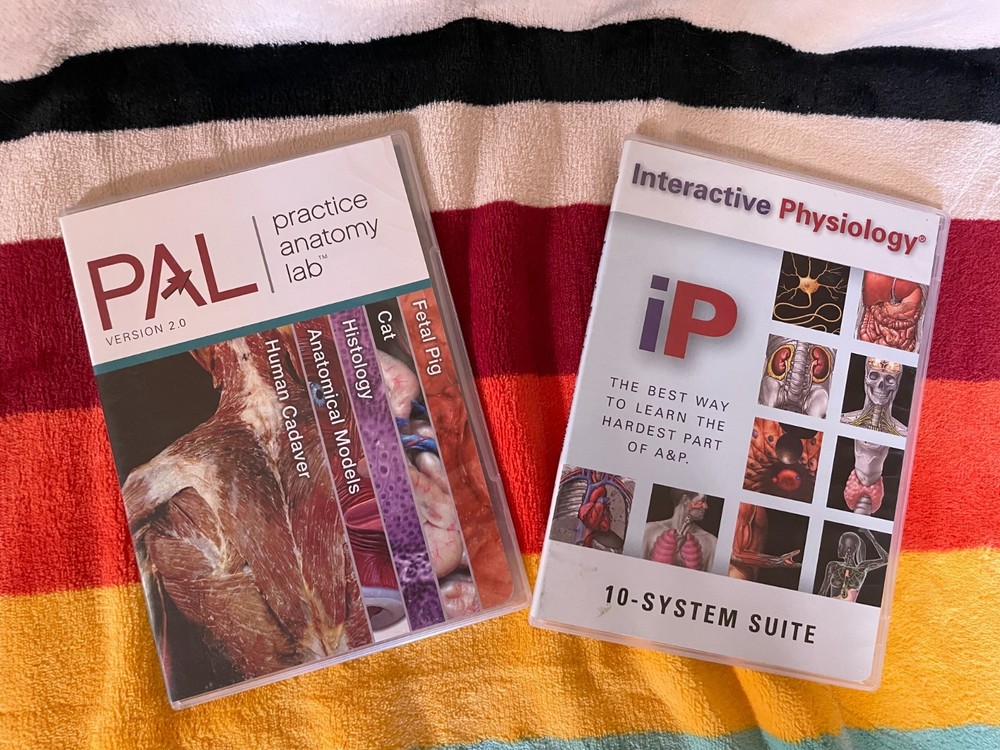 PAL: Practice Anatomy Lab Version 2.0 — CD‑ROM — VERY GOOD — Anatomy Study Tool