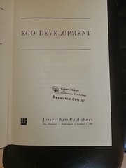 Ego Development by Jane Loevinger (1976, hardcover) 1st ed.