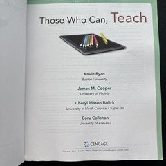 Mindtap Course List Ser.: Those Who Can, Teach by James Cooper, Cheryl Mason…