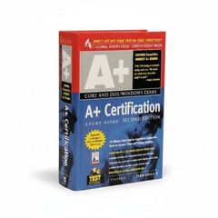A+ certification 2nd Edition Study Guide Hardcover Book (NO CD-ROM INCLUDED)