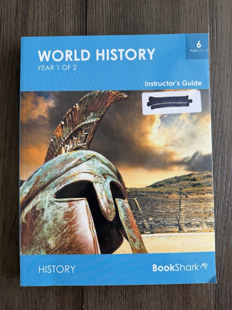 Book shark World History Year 1 Of 2 Instructor’s Guide Ages 11-13