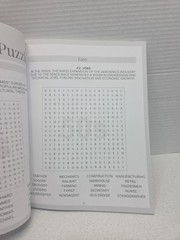 Remember When Word Search Puzzle Book Paperback Large Print 8.5” X 11”