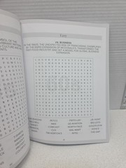 Remember When Word Search Puzzle Book Paperback Large Print 8.5” X 11”