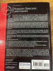 Domain-Specific Languages (Addison-Wesley Signatur… by Fowler, Martin Hardback