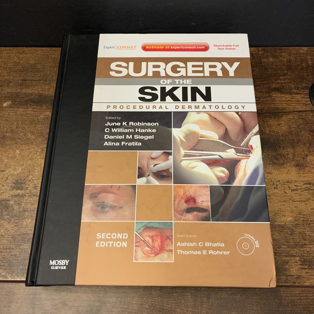 Surgery of the Skin Procedural Dermatology (Hardcover, DVD & Code, 2010) 2nd Ed