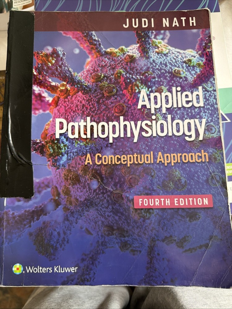Wolters Kluwer Applied Pathophysiology 4th Ed Judi Nath Paperback