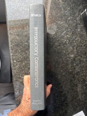 Introductory Combinatorics – Brualdi Richard – ‘77 Vintage Hardcover-hard to fi