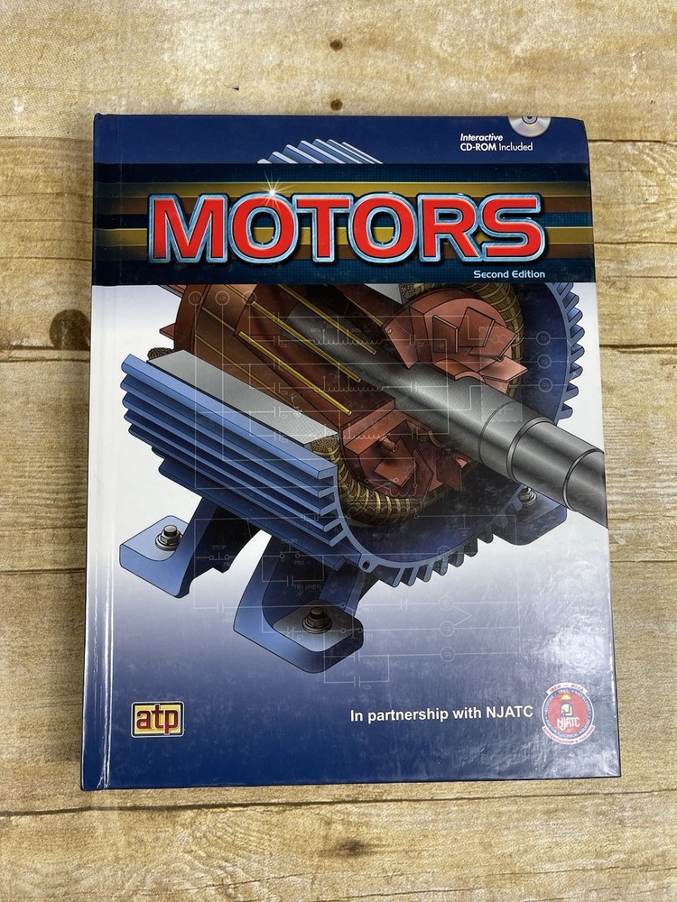 Motors 2nd Edition – Hardcover by atp In Partnership with NJATC – Includes CD