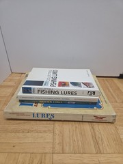 Vintage Fishing Lure & Reel Reference Books Lot (4) ID Value Guides Luckey Lewis