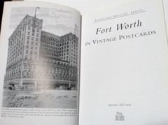 Fort Worth in Vintage Postcards by Quentin McGown, Paperback, 128 pages, NEW