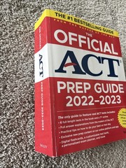The Official ACT Prep Guide 2022-2023, Book