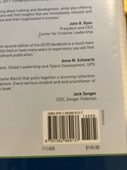 ASTD Handbook : The Definitive Reference for Training & Development, Hardcove…