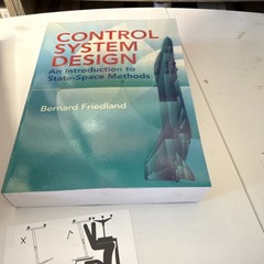 Control System Design by Bernard Friedland, Paperback, Control Systems Textbook