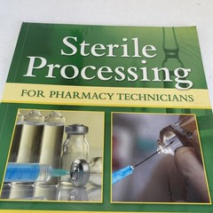 Sterile Processing for Pharmacy Technicians Paperback New& Sealed Davis Elsevier