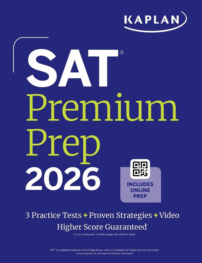Kaplan Test Prep, SAT Premium Prep 2026: Includes 3, paperback