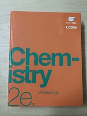 OpenStax UCONN Chemistry Atoms First 2e Hardcover Color Version 2nd Edition VG