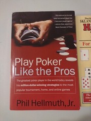 Hold ’em Poker For Advanced Players & Play Poker Like The Pros 2 Book Lot