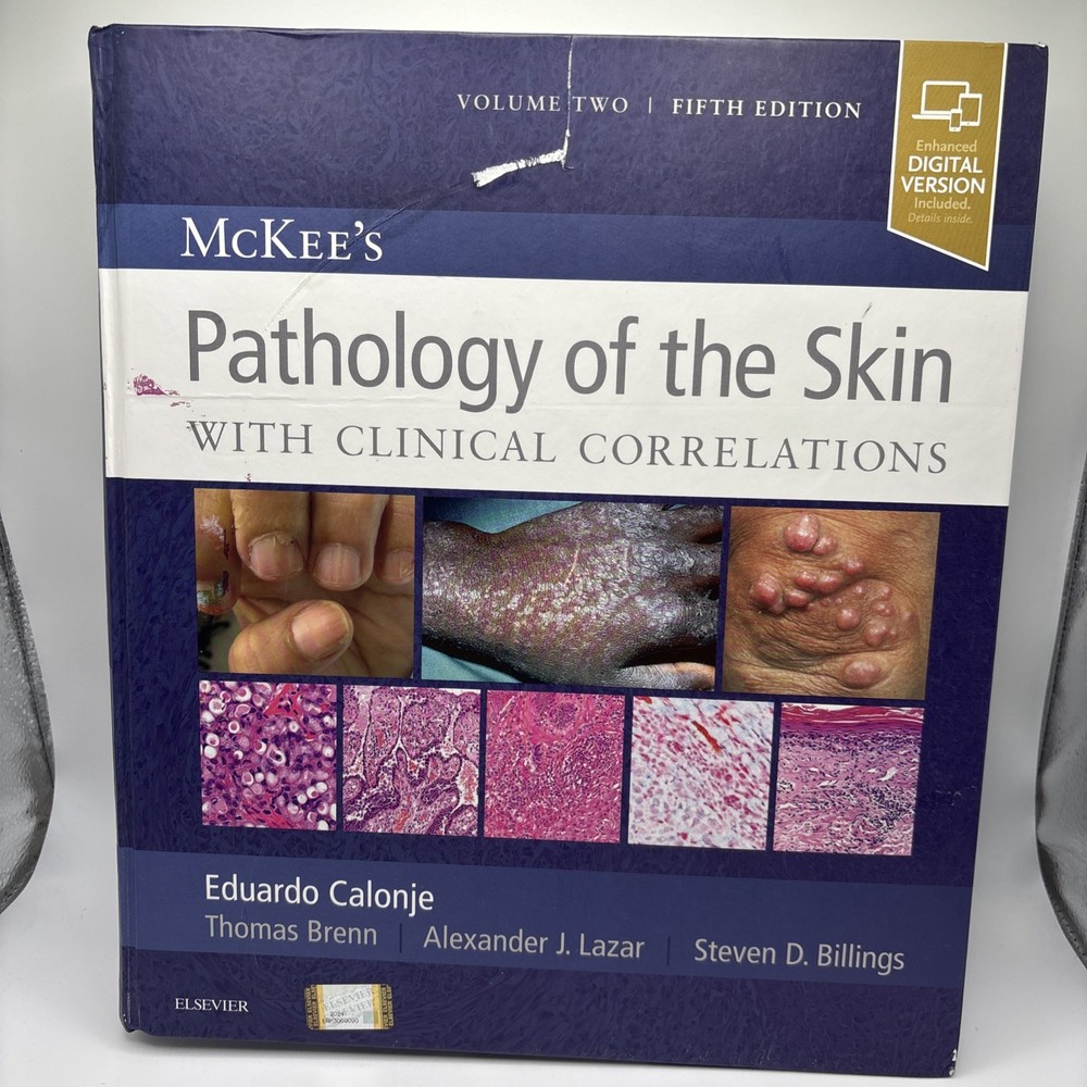 McKee’s Pathology of the Skin Vol 2 5th Edition (2019, Hardcover) – No eCode