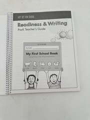 Get Set for School: Readiness & Writing Pre-K Teacher’s Guide 2018 Spiral 7th Ed