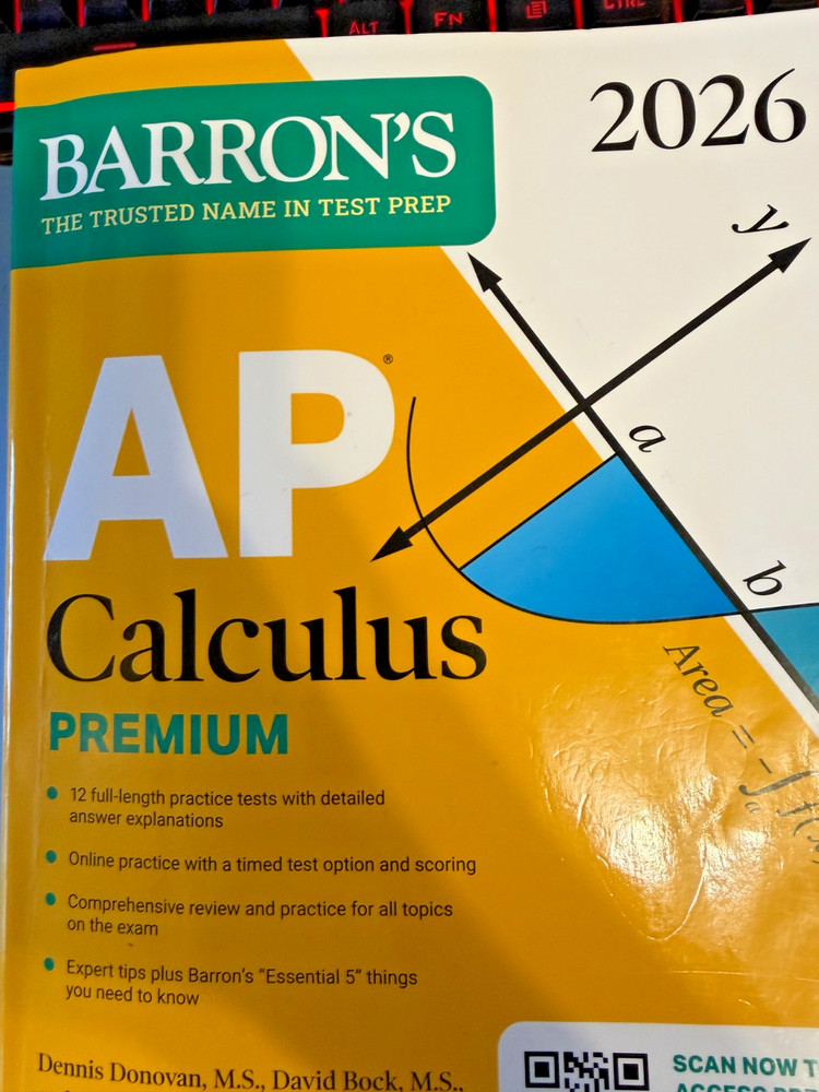 Barron’s Ap Prep Ser.: AP Calculus Premium, 2025: Prep Book with 12 Practice…